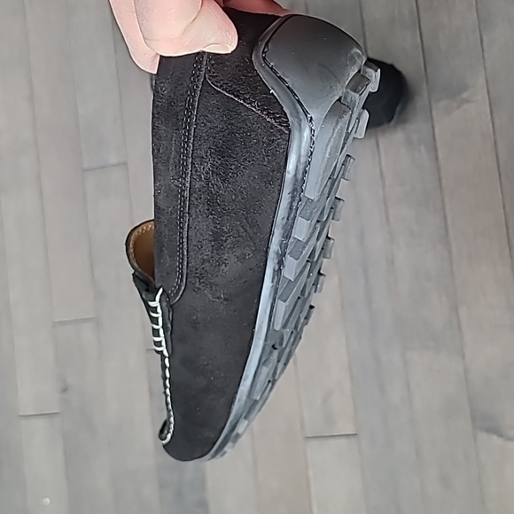 Mens suede slip on loafers - Picture 3 of 4